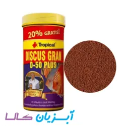 غذا دیسکس گران دی پلاس 132 گرم تروپیکال با 22 گرم هدیه