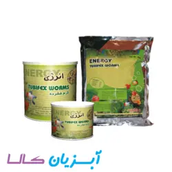غذا ماهی کرم فشرده انرژی ماهیران