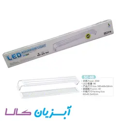 ال ای دی پایه دار جنکا SC-60 سفید و آبی
