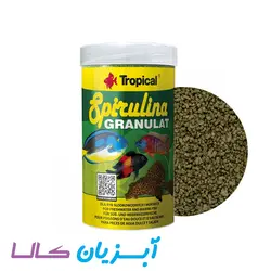 غذا گرانولی اسپرولینا 6درصد تروپیکال