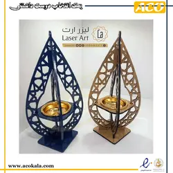 جاشمعی چوبی نور