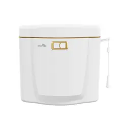 فلاش تانک ایمن آب مدل ایمن آب رنگ سفید طلایی