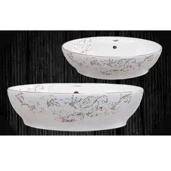 کاسه طرح دار روشویی کد 037