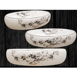 کاسه روشویی طرحدار کد 017