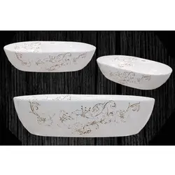 کاسه طرح دار روشویی کد 030