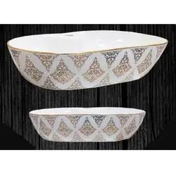 کاسه طرح دار روشویی کد 035