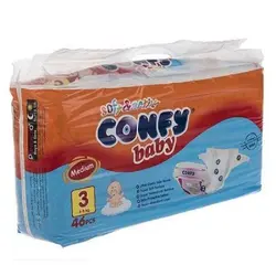 پوشک بچه کانفی ۴۶عددی سایز۳