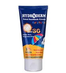 کرم ضدآفتاب کودکان SPF30هیدرودرم