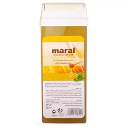 موم وکس خشابی عسلی 100گرمی مارال