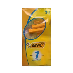 تیغ بیک یک لبه مخصوص پوست های حساس بسته ۳ عددی