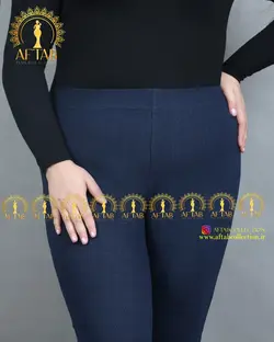 شلوار طرح جین دمپا گشاد سایز بزرگ