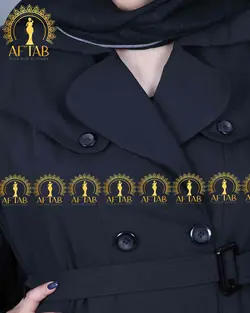 پالتو بارانی سانتانا ژیله دار سایزبزرگ