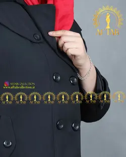 پالتو بارانی سانتانا ژیله دار سایزبزرگ