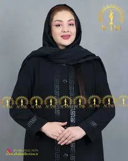 مانتو کریشه مجلسی ورساچ سایز بزرگ