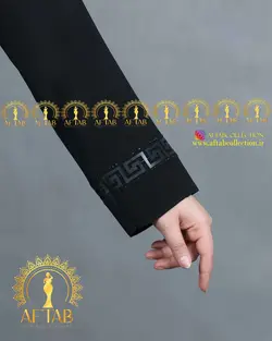 مانتو کریشه مجلسی ورساچ سایز بزرگ