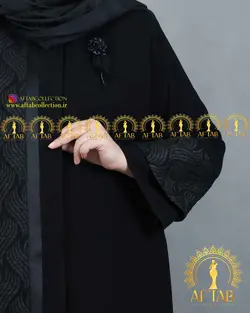 مانتو کرپ فکورا آستین کلوش سایز بزرگ