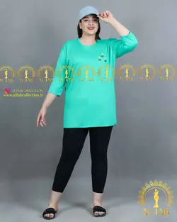 تیشرت گلدوزی راحتی سایز خیلی بزرگ