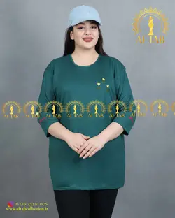 تیشرت گلدوزی راحتی سایز خیلی بزرگ