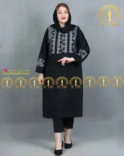 مانتو سوییت خرجکار سنتی سایزبزرگ