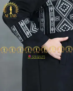 مانتو سوییت خرجکار سنتی سایزبزرگ