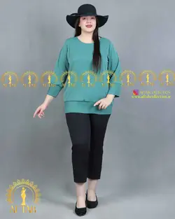 شومیز پلیسه مجلسی سایزبزرگ