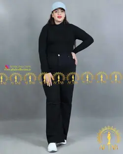 شلوار بگ زاپدار سایزبزرگ