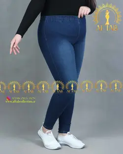 شلوار جین کاغذی جذب سایزبزرگ