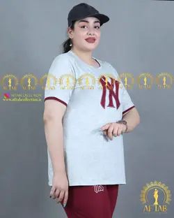 ست تیشرت شلوار NY سایزبزرگ