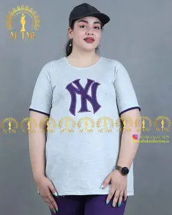 ست تیشرت شلوار NY سایزبزرگ