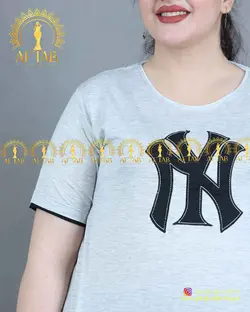 ست تیشرت شلوار NY سایزبزرگ