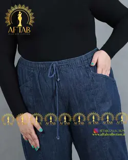 شلوار جین مام استایل سایزبزرگ
