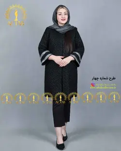 مانتو خرجکار نقره ای3456