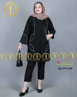 مانتو مغزی دوزی طلایی3454