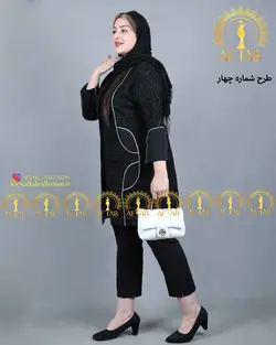 مانتو مغزی دوزی طلایی3454