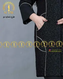 مانتو مغزی دوزی طلایی3454