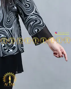 شومیز دو تیکه مجلسی سایزبزرگ3263