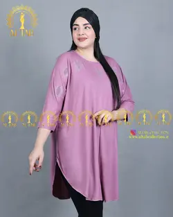 تیشرت بته جقه نگینی سایزبزرگ3400