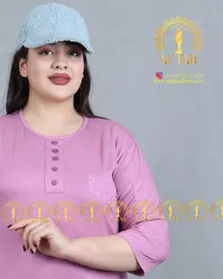 تیشرت بالا دکمه سایزبزرگ3399