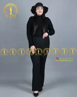 شلوار دمپا گشاد مجلسی لمه سایزبزرگ