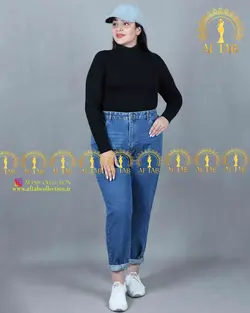 شلوار مام استایل سایزبزرگ 3562