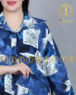 تونیک جلو دکمه مجلسی سایزبزرگ 3246