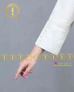 مانتو لنین طاووسی سایزبزرگ 3645