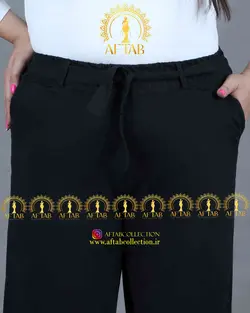 شلوار بگ طرح جین سایزبزرگ 3152