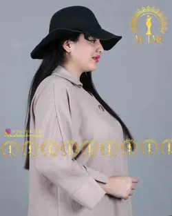 شومیز تک دکمه جلو پیله دار سایزبزرگ 3638