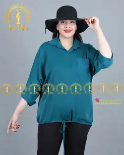 شومیز کیمونو پایین گتدار سایزبزرگ 3700