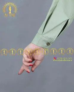 مانتو لنین اسپرت یقه مردانه سایزبزرگ 3707