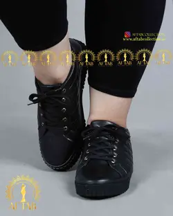 کفش اسپرت شنل دوزی بزرگ پا 3697