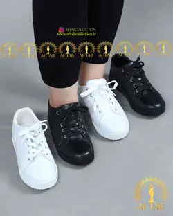 کفش اسپرت شنل دوزی بزرگ پا 3697