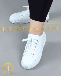 کفش اسپرت شنل دوزی بزرگ پا 3697