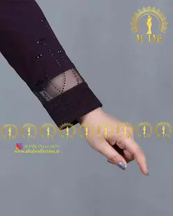 تونیک مجلسی پایین هشتی سایزبزرگ 3732